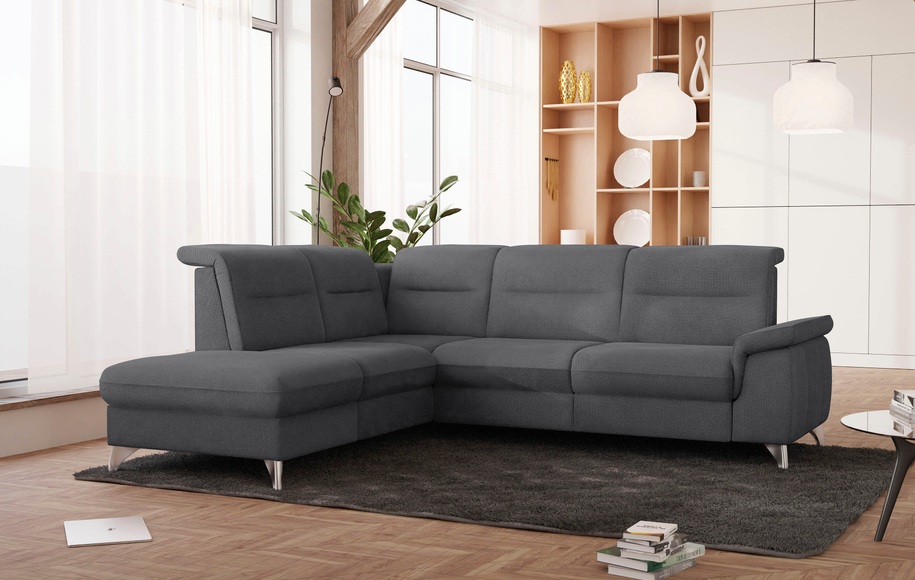 SCHÖNER WOHNEN LAMINAT Ecksofa, wahlweise mit motorischer Relaxfunktion
