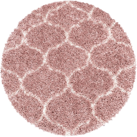 Ayyildiz Teppiche Hochflor-Teppich »SALSA 3201«, rund, 50 mm Höhe