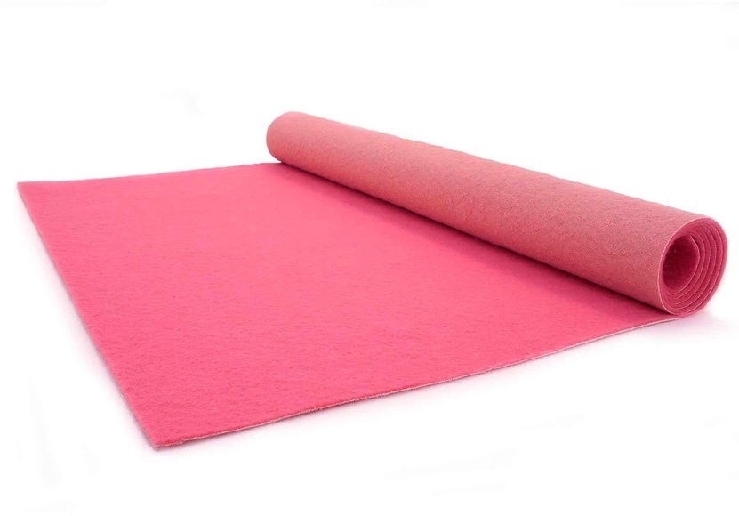 Primaflor-Ideen in Textil Läufer »Eventteppich PODIUM«, rechteckig, 2,6 mm Höhe, Breite 100 cm, robuster Nadelfilz, Uni Farben, In- und Outdoor geeignet, ideal für Events & und Veranstaltungen