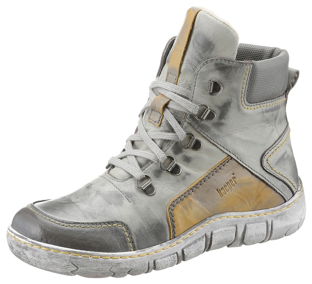 KACPER Winterboots, mit modischer Bergsteiger Schnürung