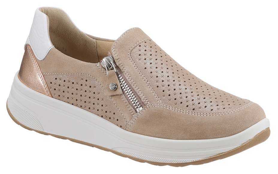 Ara Slip-On Sneaker »SAPPORO«, in Komfortweite H, Wechselfussbett