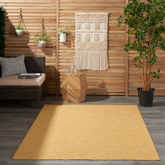 Nourison Teppich »Positano«, rechteckig, 5 mm Höhe, In- und Outdoor geeignet, Wetterfest & UV-beständig, für Balkon, Terrasse und Wintergarten, besonders flach, auch für Küche oder Esszimmer und Wohnzimmer geeignet