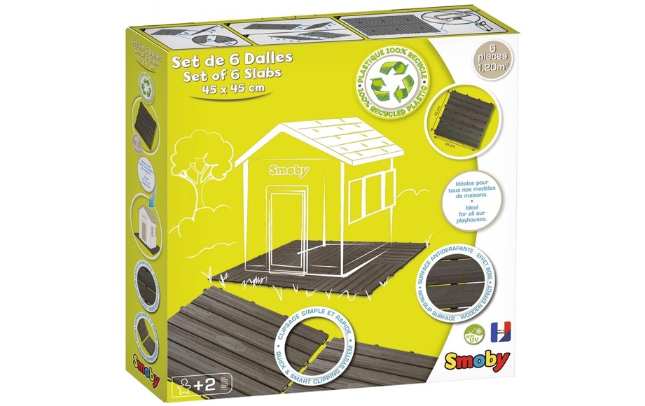 Smoby Set mit 6 Platten 45 x 45 cm Set mit 6 Platten 45 x 45 cm