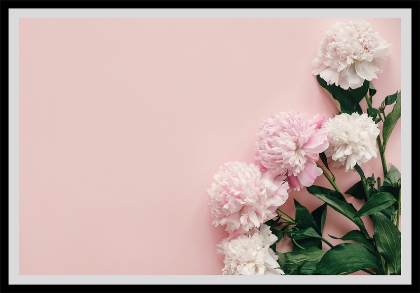 queence Bild »Gunda«, Blumen, Rosen, gerahmt