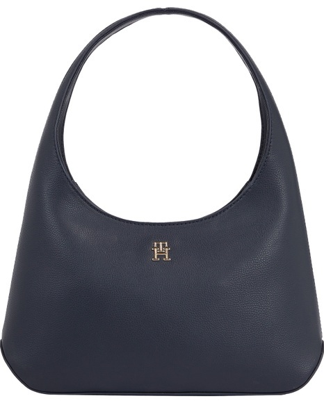 Tommy Hilfiger Schultertasche »HILFIGER STAPLE SHOULDER BAG«, mit TH-Monogramm vorne