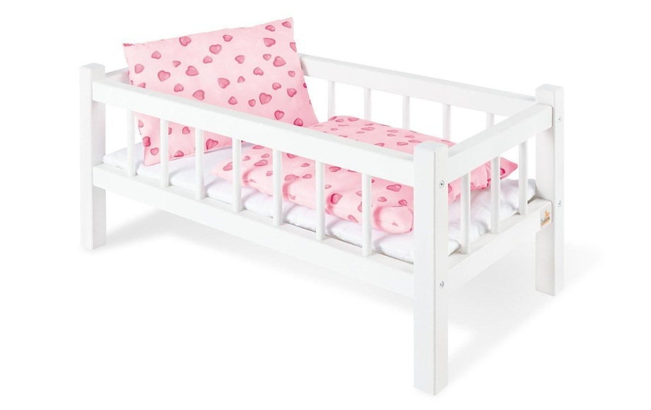 Pinolino Puppenbett ANNIKA in weiß