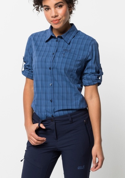 Jack Wolfskin Funktions-Bluse Frauen Centaura Flex Shirt Women XS blau