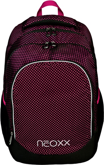 neoxx Schulrucksack »Fly, Crazy in Mesh«, aus recycelten PET-Flaschen