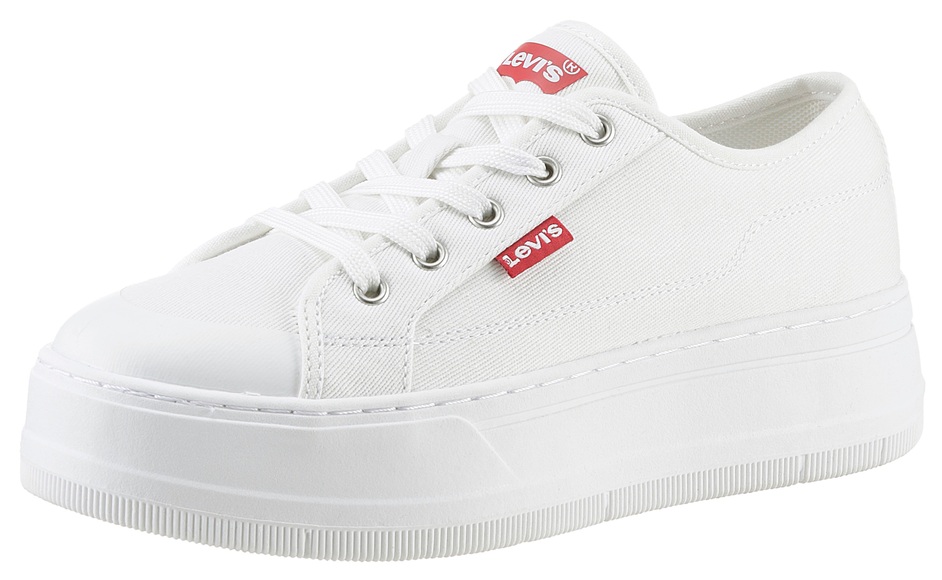 Levi's® Kids Sneaker »MAUI LIGHT«, mit Gummi beschichtete Vorderkappe, Freizeitschuh, Halbschuh, Schnürer