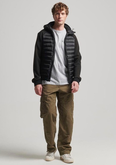 Superdry Kapuzensweatjacke »HOODED STORM HYBRID PADDED JKT«