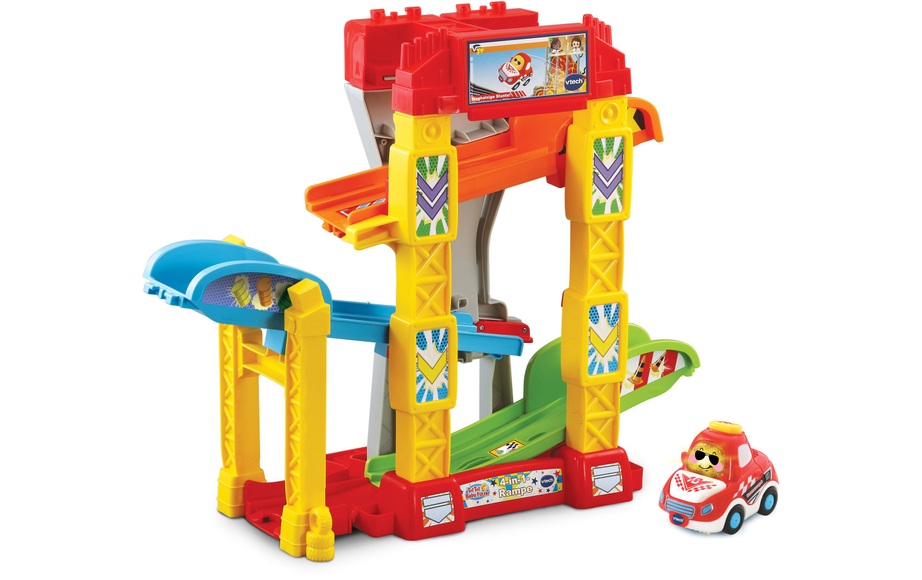 Tut Tut Baby Flitzer - 4-in-1-Rampe, Spielgebäude