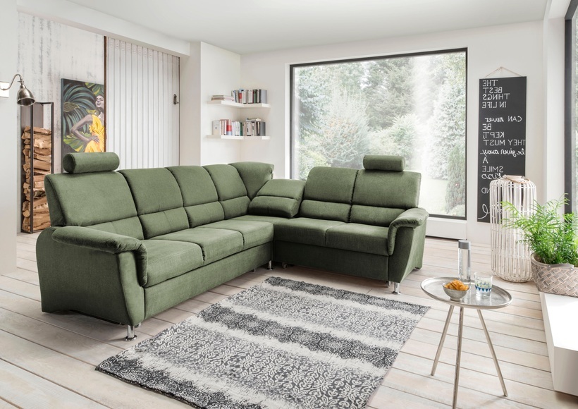 Home affaire Ecksofa »Pisa«, mit Bettfunktion und Bettkasten