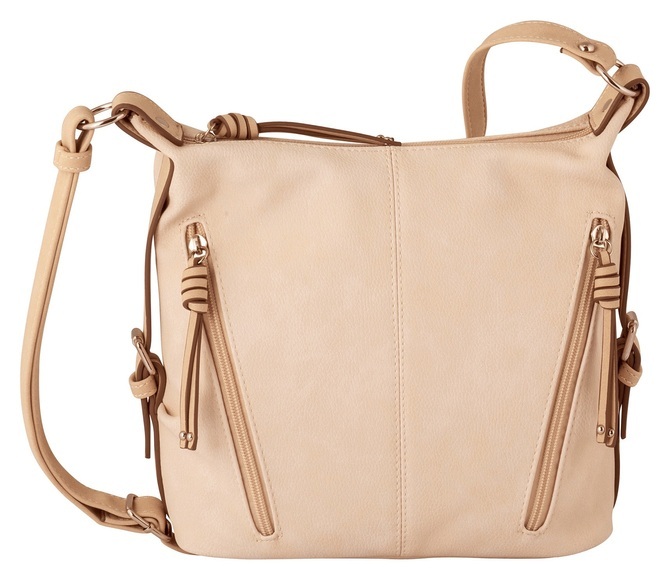 Crossbody Bag Damen Ecru ONE SIZE