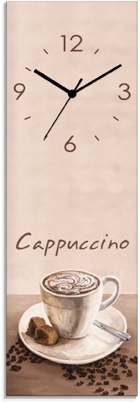 Artland Wanduhr »Cappuccino - Kaffee«