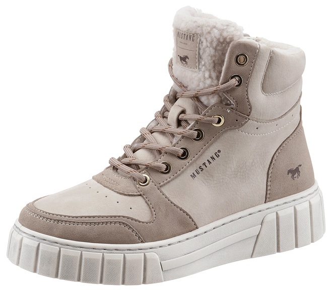 Mustang High top Plateau Sneaker