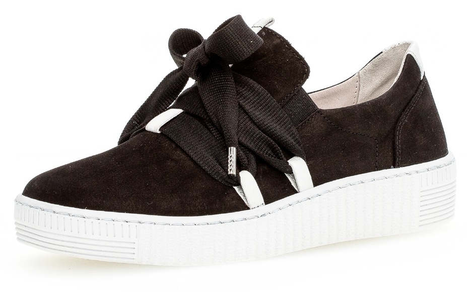 Gabor Slip-On Sneaker, mit aufgesetzter Zierschnürung