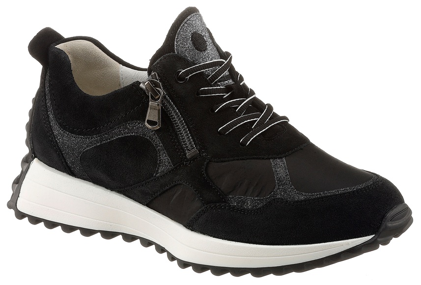 Waldläufer Keilsneaker »H-PINKY«, mit Glitzer, H-Weite