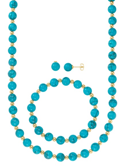 Set in türkis von heine