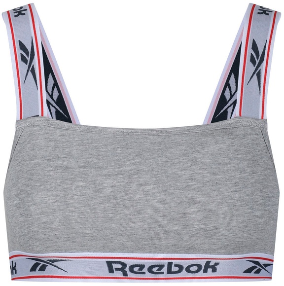 Reebok Bustier in grau für Damen, Größe: XS