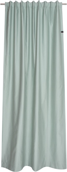 SCHÖNER WOHNEN-Kollektion Vorhang »Soft«, (1 St.), mit Lederapplikation