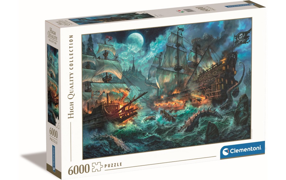 Puzzle Pirates Battle 6000 tlg 168.5 x 118.5cm