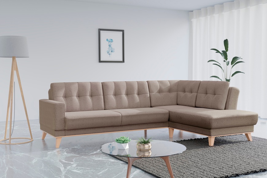 sit&more Ecksofa, wahlweise mit Kippfunktion und Bettkasten