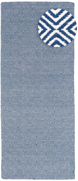 morgenland Outdoorteppich »Läufer In- & Outdoor - Alef - türkis«, rechteckig, 6 mm Höhe, In und Outdoor geeignet