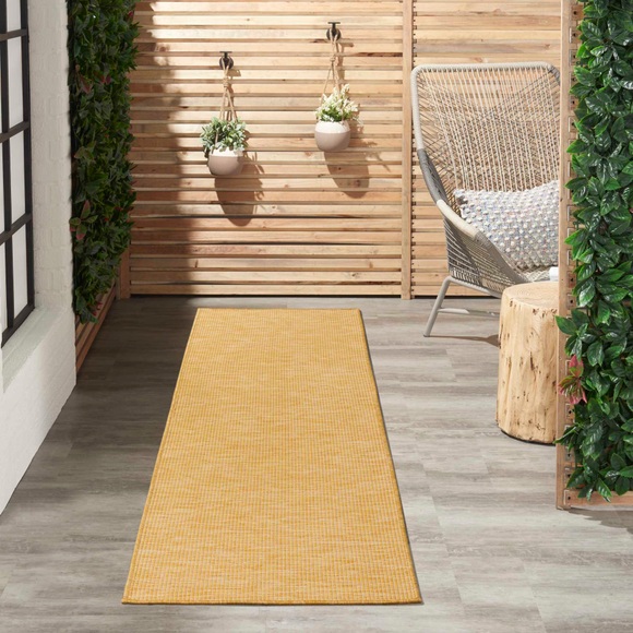 Nourison Läufer »Positano«, rechteckig, 5 mm Höhe, In- und Outdoor geeignet, Wetterfest & UV-beständig, für Balkon, Terrasse und Wintergarten, besonders flach, auch für Küche oder Esszimmer und Wohnzimmer geeignet