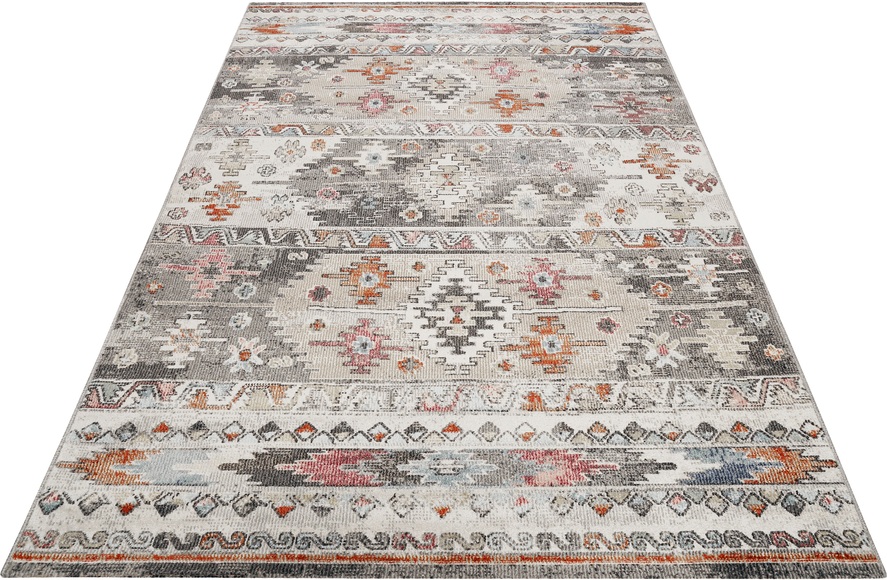 Wecon home Teppich »Elwood«, rechteckig, 4 mm Höhe, Vintage, In- und Outdoor geeignet