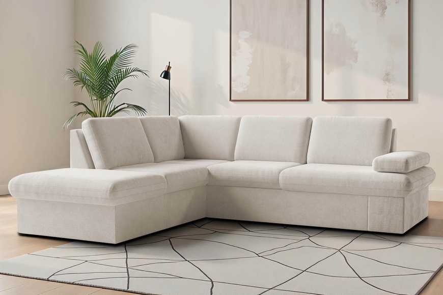 sit&more Ecksofa »Moreno«, mit Armteilverstellung,wahlweise mit Bettfunktion