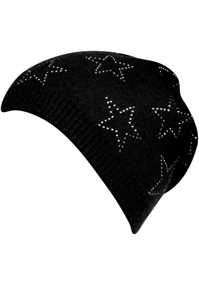 Capelli New York Beanie, Strickbeanie mit Schmucksteinen