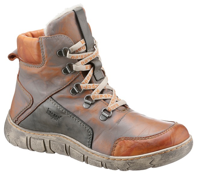 KACPER Winterboots, mit modischer Bergsteiger Schnürung