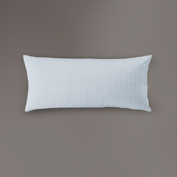 Kissenbezug aus Jersey ca. 40x80cm Irisette blau