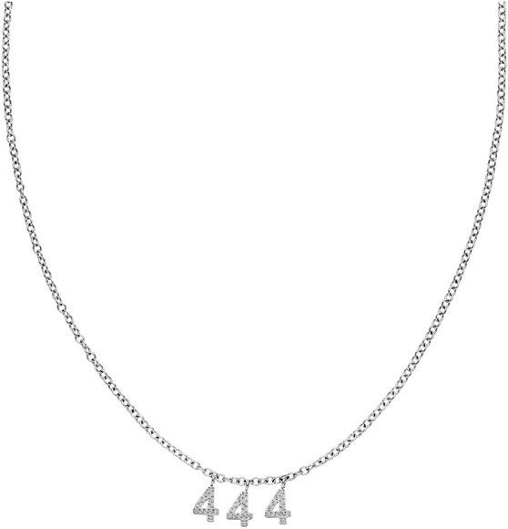 Purelei Kette mit Anhänger »Schmuck Geschenk Angel Numbers, 23401, 111-222-444-777«, mit Zirkonia (synth.)