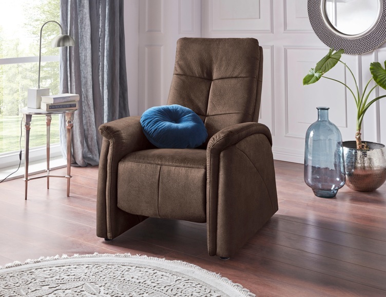 exxpo - sofa fashion Sessel, mit Relaxfunktion und 2 Armlehnen