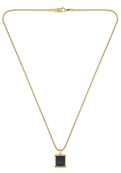 BOSS Kette mit Anhänger »Schmuck Edelstahl Halsschmuck Venezianerkette DION«, zu Hoodie, Shirt, Jeans, Sneaker, Underwear, HUGO, BOSS ORANGE!