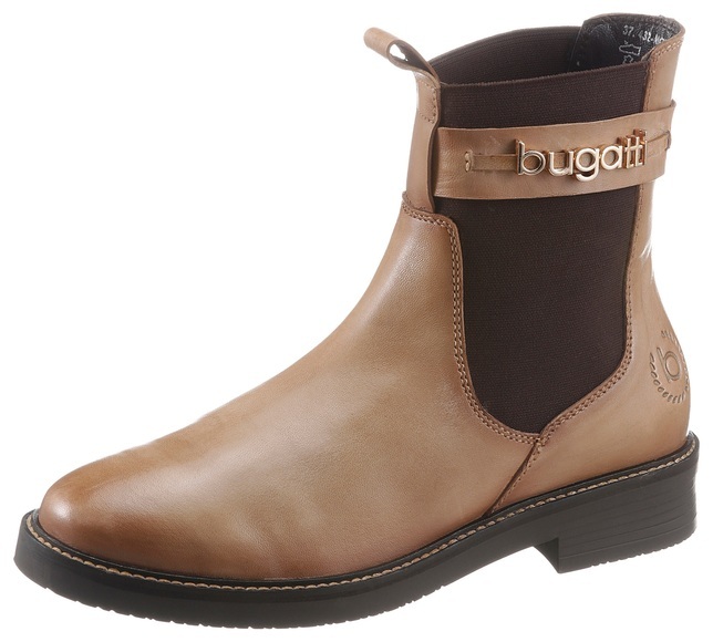 bugatti Chelseaboots, mit Zierriegel