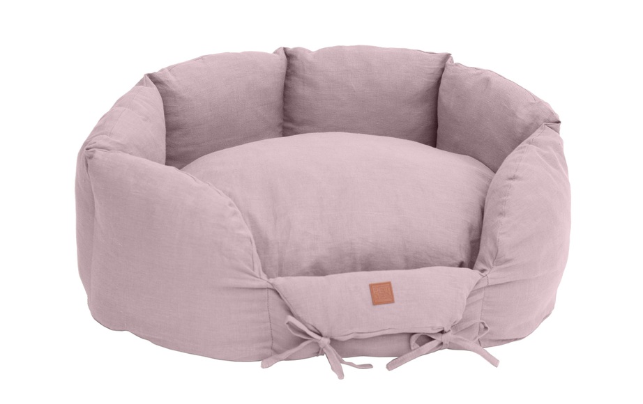 PET & Co. - Hundebett RONNY - pink - Textil - 90/70/28 cm - L