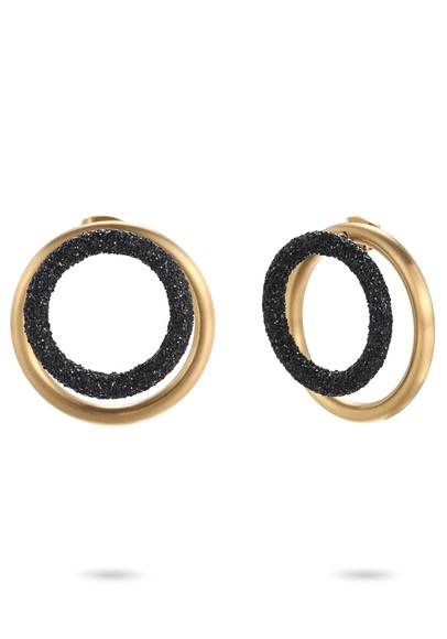 Kingka Paar Ohrstecker »KOURI Stardust, SE8353GBK«