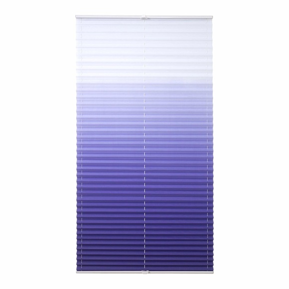 Jalousie, Liedeco, »Farbverlauf«, Plissee, Faltenstore, Lichtschutz, Fixmass, ohne Bohren