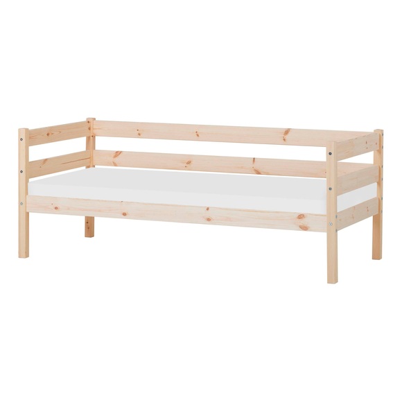 Hoppekids Einzelbett »ECO Comfort«, (Set), mit Rollrost in 8 Farben, wahlweise mit Matratze und Absturzsicherung