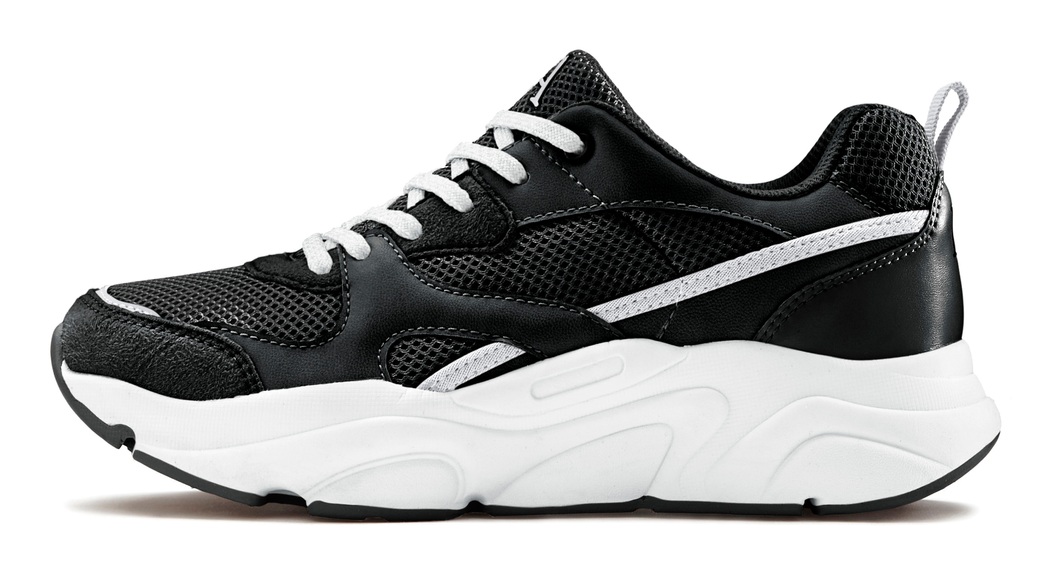 LASCANA Sneaker, mit ultraleichter Chunky-Sohle in toller Farbkombination