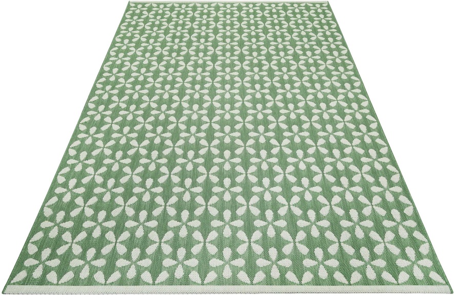 Esprit Teppich »Lima ESP-51079«, rechteckig, 5 mm Höhe, In -und Outdoor geeignet, Flachgwebe