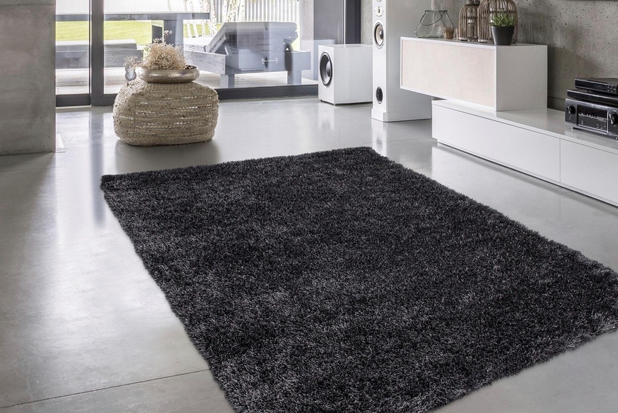 calo-deluxe Hochflor-Teppich »Masada 900«, rechteckig, 40 mm Höhe, Wohnzimmer