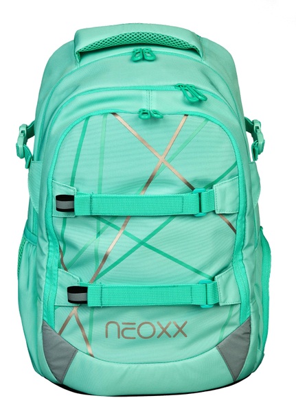 neoxx Schulrucksack »Active, Mint to be«