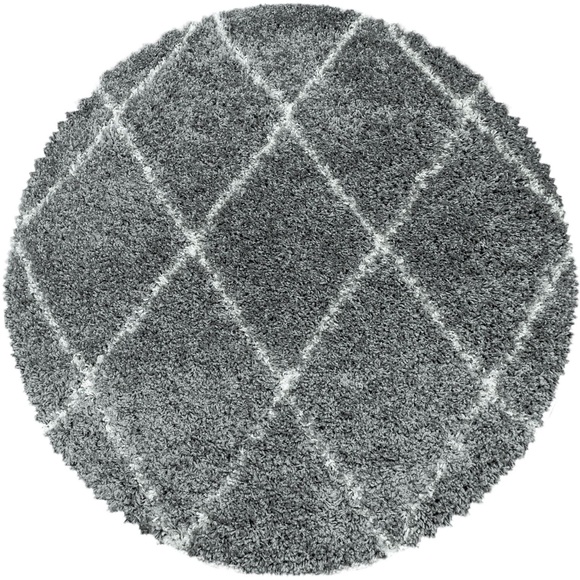 Ayyildiz Teppiche Hochflor-Teppich »ALVOR 3401«, rund, 50 mm Höhe