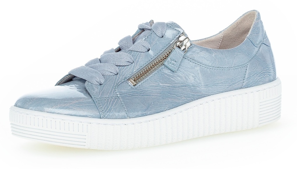 Gabor Keilsneaker, in glänzender Optik