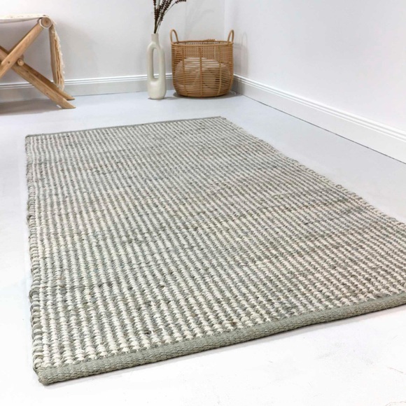 Esprit Wollteppich »Gobi«, rechteckig, 10 mm Höhe, Jute und Wolle, handgewebt, Naturtöne