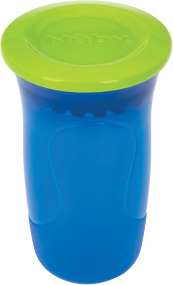 Nuby Kinderbecher »360° Trinklernbecher 300ml, blau«
