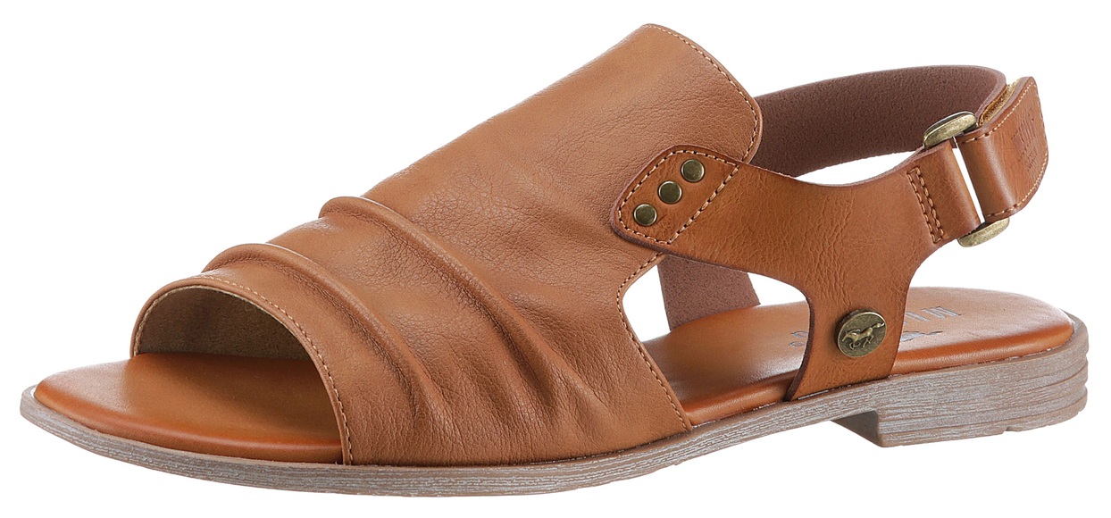 Mustang Shoes Riemchensandale, mit Klettverschluss im Fersenbereich
